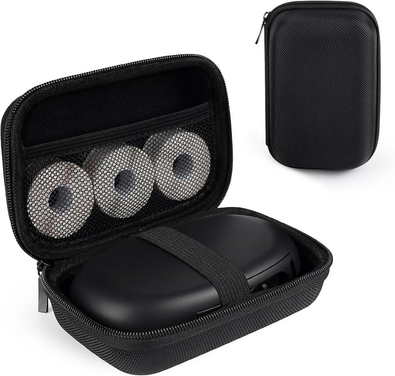 SUPVAN Nylon Hard Protective Travel Case for E10 Label Maker and Tapes, Waterproof Shockproof Scratch Resistant Carrying Case for External Hard Drive, Power Bank, Cell Phone, Cable, Cord - Image 1